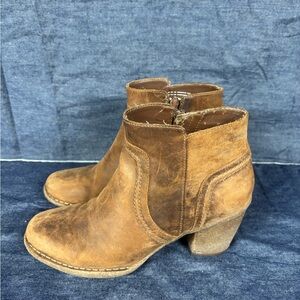 Clarks Leather Ankle Boots